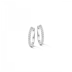 Naiomy zilveren oorringen met zirconium - 39937