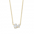 Naiomy zilveren halstketting met zirconium - 39942