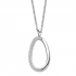 Naiomy zilveren halstketting met zirconium - 39944