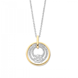 Naiomy zilveren halstketting met zirconium - 39945