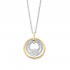 Naiomy zilveren halstketting met zirconium - 39945