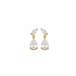 Naiomy zilveren oorringen met zirconium - 39963