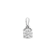Facette - 14kt witgouden hanger met labo diamant 0.25ct - 39972