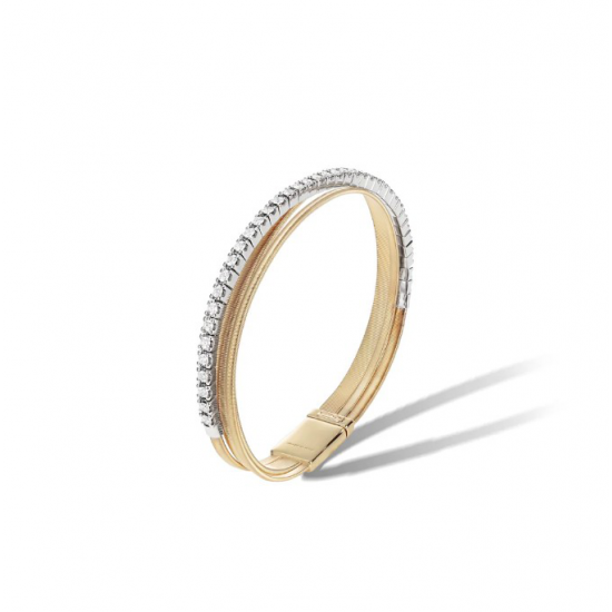 Marco Bicego - 18kt bicolore gouden armband met briljant 0.95ct - 40096