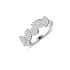 Silver Rose - zilveren ring met zirconium - 40124