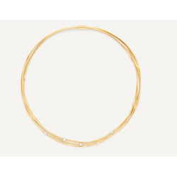 Marco Bicego - 18kt gouden halsketting met diamant 0.40ct - 40193