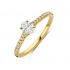Flawless - 18kt gouden ring met labo diamant 0.40ct - 40202
