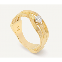 Marco Bicego - 18kt gouden ring met briljant 0.08ct - 40205