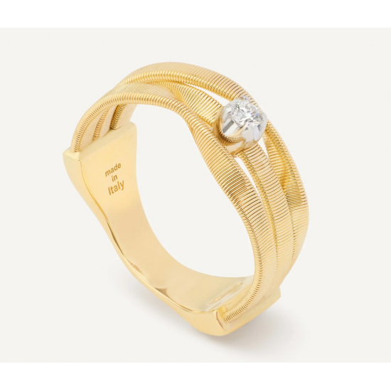 Marco Bicego - 18kt gouden ring met briljant 0.08ct - 40205