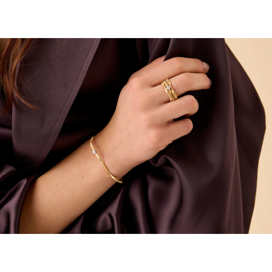 Marco Bicego - 18kt gouden ring met briljant 0.08ct - 40205