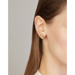 Cammilli - 18kt gouden oorringen met diamant 0.18ct - 40211