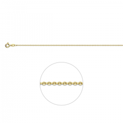 14kt gouden halsketting - 40278