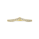 14kt gouden ring met labo diamant 0.17ct - 40304