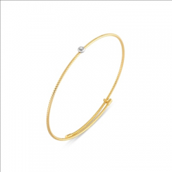 Ponte Vecchio - 18kt gouden armband met diamant 0.02ct - 40310