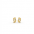 Cammilli - 18kt gouden oorringen met diamant 0.12ct - 40357