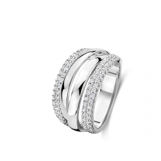Naiomy - zilveren ring met zirconium - 40359