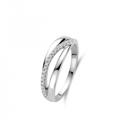 Naiomy - zilveren ring met zirconium - 40360