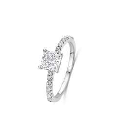 Naiomy - zilveren ring met zirconium - 40361