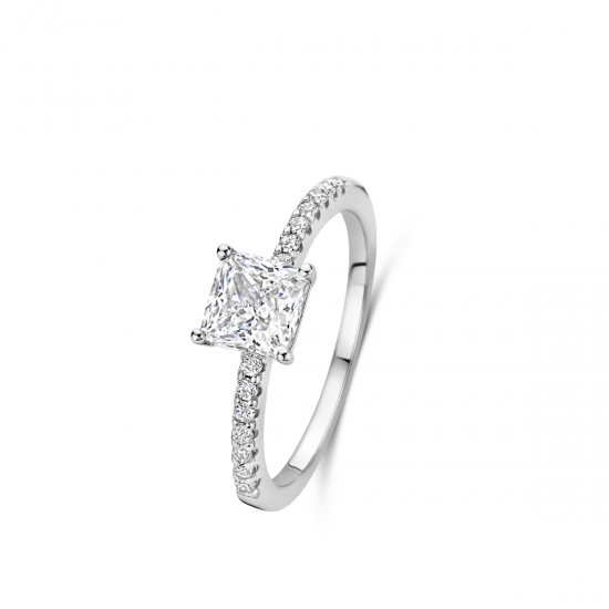 Naiomy - zilveren ring met zirconium - 40361