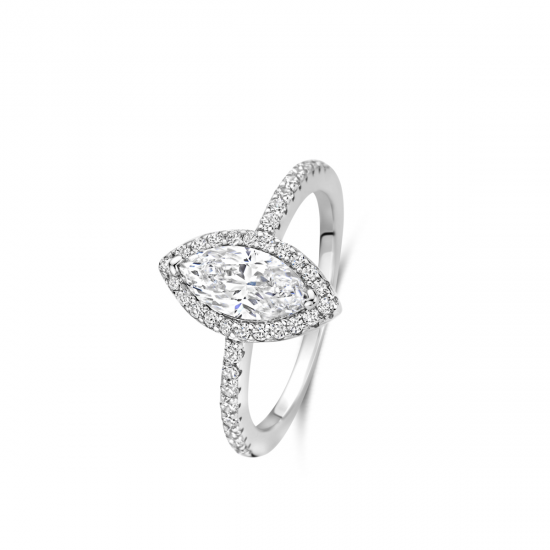 Naiomy - zilveren ring met zirconium - 40363