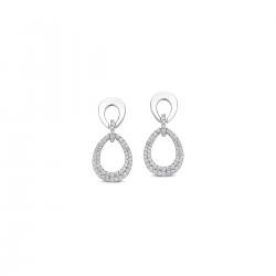 Naiomy - zilveren oorringen met zirconium - 40367