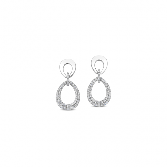 Naiomy - zilveren oorringen met zirconium - 40367