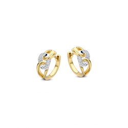 Naiomy - zilveren oorringen met zirconium - 40368