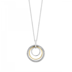 Naiomy - zilveren halsketting met zirconium - 40370