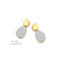 Silver Rose - zilveren oorringen met zirconium - 40373