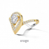 Orage - zilveren ring met zirconium - 40388