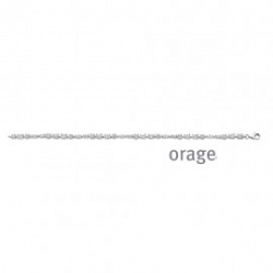 Orage - zilveren armband met zirconium - 40390