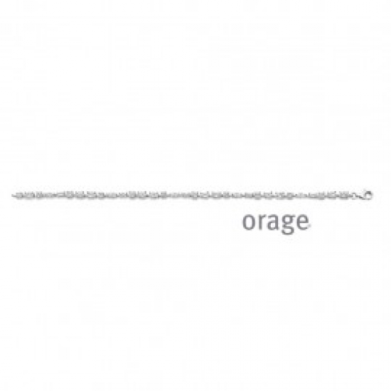 Orage - zilveren armband met zirconium - 40390