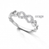 Orage - zilveren oorringen met zirconium - 40394