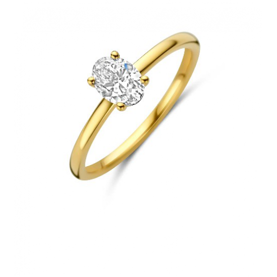 Flawless - 18kt gouden ring met labo diamant 0.51ct - 40426