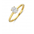 Flawless - 18kt gouden ring met labo diamant 0.51ct - 40426