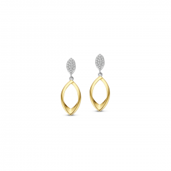 Naiomy - zilveren oorringen met zirconium - 40535