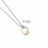 Orage - zilveren halsketting met zirconium - 40552