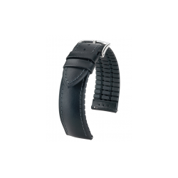 Hirsch James leder/silicone band - 39845