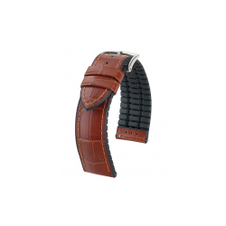 HIRSCH PAUL leder/silicone band - 39356