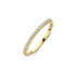 14kt gouden ring met lab grown diamanten 0.17ct - 40558