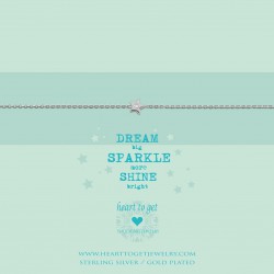 Heart to get bracelet - Dream big, sparkle more - 601869