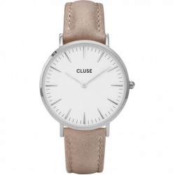 CLUSE La Boheme silver white/hazelnut - 602347