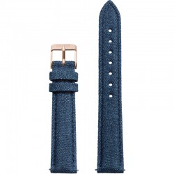 CLUSE Minuit strap blue demin/rose gold - 601128