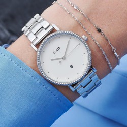CLUSE Le Cournonnement silver white/white - 606619