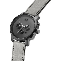 MVMT heren chrono uurwerk - Monochrome fashion chrono - 606385