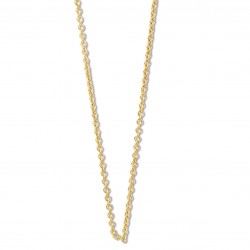 18KT geelgouden halsketting 42cm - 608586