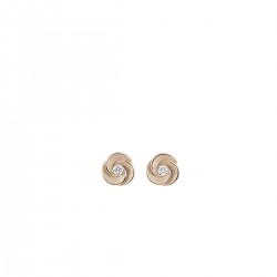 ANNAMARIA CAMMILLI DESERT ROSE - 18kt wit gouden oorringen met diamant 0.12ct - 611353