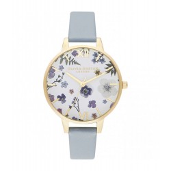 OLIVIA BURTON Vegan chalk dames uurwerk met batterij - 606235