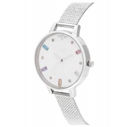 OLIVIA BURTON dimi silver dames uurwerk met batterij - 606232