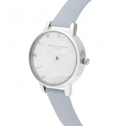 OLIVIA BURTON Vegan chalk dames uurwerk met batterij - 606236